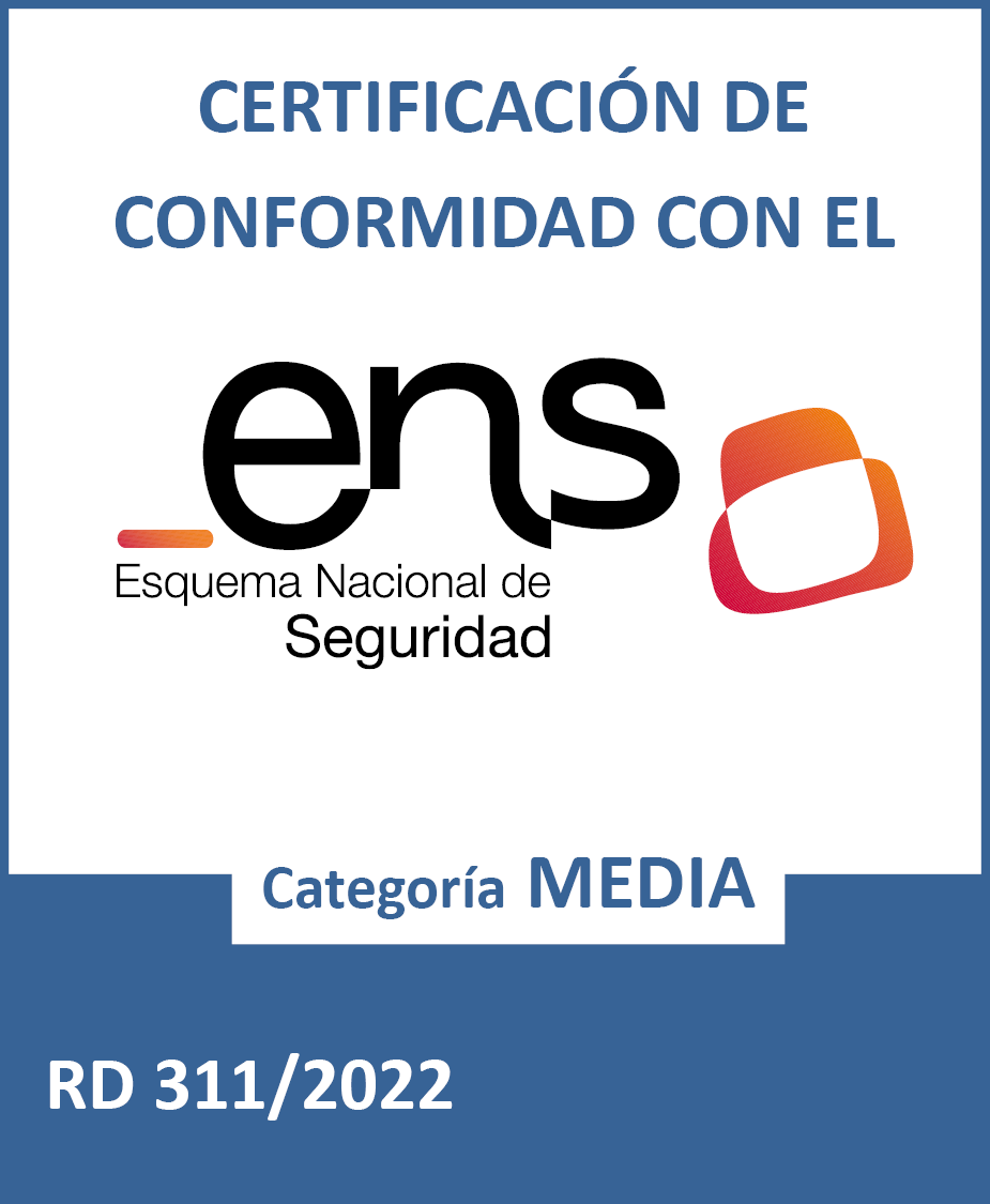 Certificación ENS (Esquema Nacional de Seguridad) nivel medio